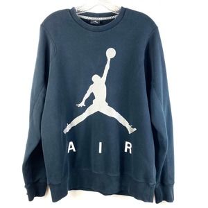 Jordan Air Metallic Detail Sweatshirt Youth Size L
